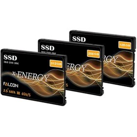 تصویر اس اس دی اینترنال ایکس-انرژی مدل Falcon ظرفیت 512 گیگابایت SSD حافظه ایکس انرژی مدل Falcon ظرفیت 512GB