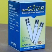 تصویر نوار تست قند خون استار 50 عددی 