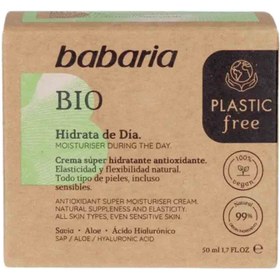 تصویر کرم روز مرطوب کننده قوی باباریا babaria حاوی آنتی اکسیدان مدل BIO حجم 50 میل BIO DAY CREAM babaria 50 ml