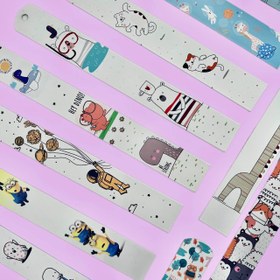 تصویر خطکش طرح‌دار 