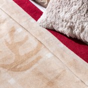 تصویر پتو مادام کوکو مدل Aude Bej سایز 220×200 سانتی متر 