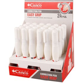 تصویر غلط گیر قلمی Canco EASY Grip 12ml بسته 24 عددی Canco EASY Grip 12ml Correction Pen