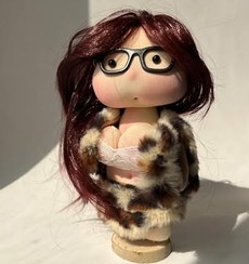 تصویر عروسک خنگول طرح پلنگی«کد۹» 