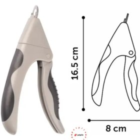 تصویر ناخن گیر گیوتینی سگ و گربه مدل Antonio - برندفلامینگو بلژیکی 
