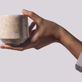 تصویر لیوان سنگی تیارا متوسط 