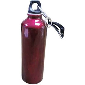 تصویر قمقمه دوچرخه مدل فلزی گنجایش 0.500 لیتر - نقره ای 