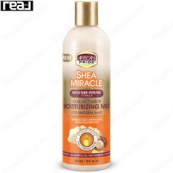 تصویر شیر مو اکتیویتور آفریکن پراید حجم ۳۵۵ میلی لیتر با رایحه انبه 