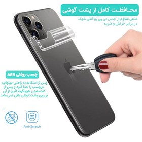 تصویر محافظ پشت گوشی ترو مدل mi11lite مناسب برای گوشی موبایل شیائومی Mi 11 Lite به همراه محافظ لنز دوربین 