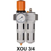 تصویر واحد مراقبت هوا دو تکه طرح فستو با سایز دنده 3/4 