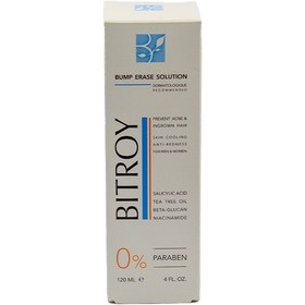 تصویر محلول بعد از اصلاح مناسب موهای زیر پوستی بیتروی 120 میلی لیتری Betroy aftershave solution suitable for subcutaneous hair volume 120 ml