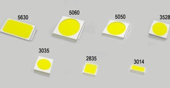 تصویر LED smd 1210 زرد 