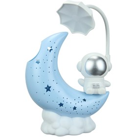 تصویر چراغ مطالعه فانتزی طرح فضایی HQ88-6B HQ88-6B LED TABLE LAMP DESIGN FANTASY READING LIGHT