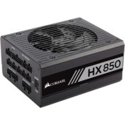 تصویر پاور و منبع تغزیه Corsair HX850i Platinum (استوک) 