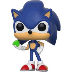 تصویر فیگور فانکو پاپ سونیک با حلقه مدل 283 Funko Pop SONIC WITH RING 