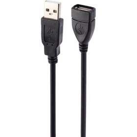 تصویر کابل افزایش طول USB 2.0 اچ پی مدل c9930 طول 3 متر HP C 9930-80003 3.0M AM/AF Shielded USB 2.0 Extender Cable