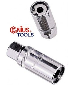 تصویر بکس رزوه گیر سایز 8mm درایو 1/2 جنیوس GENIUS مدل 426308 مخصوص پیچ دو سر رزوه 