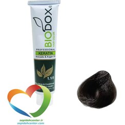 تصویر رنگ موی حرفه ای بیوداکس شماره C7 بلوند دودی روشن 8.1 BioDox COLOR Light Smoky Blonde 