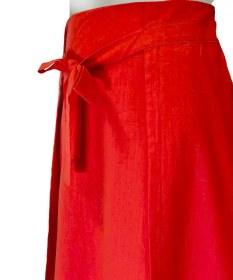 تصویر دامن کتان سالی 