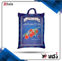 تصویر برنج پاکستانی دانه بلند ۱۱۲۱ وزن ۱۰ کیلوگرم 