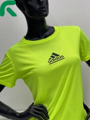 تصویر تی شرت زنانه ADIDAS پلی استر تنفسی کد 01 - فسفری / 2XL 