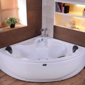 تصویر وان دو نفره کنجی شاینی مدل N-BT014 Shiny Tub - NBT014