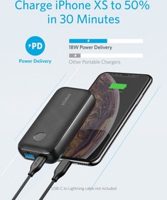 تصویر پاور بانک انکر PowerCore A1239H11 10000mAh Anker PowerCore A1239H11 Metro 10000mAh PD 18W Power Bank