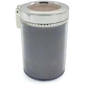 تصویر جاسیگاری چراغدار رنگ بدنه نقره ای 