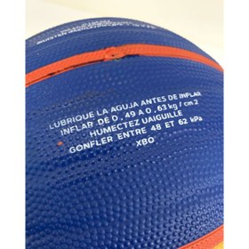 تصویر توپ بسکتبال لاستیکی ویلسون wilson Basketball ball