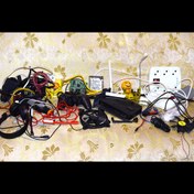 تصویر تعداد زیادی لوازم جانبی کامپیوتر قیمت با شما 