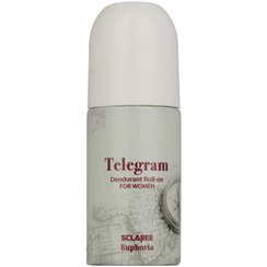 تصویر رول ضد تعریق زنانه مدل Telegram حجم 60 میل اسکلاره Sclaree Telegram Mom Roll For Woman 60ml