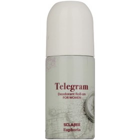 تصویر رول ضد تعریق مردانه مدل Telegram حجم 60 میل اسکلاره Sclaree Telegram Mom Roll For Man 60ml