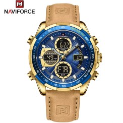 تصویر ساعت مچی مردانه نیوی فورس Naviforce 9197 NF G/BE/Y.BN 