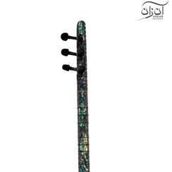 تصویر الکترو باغلاما چاکر ساز Çakır saz مدل روکش آبنوس 