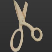 تصویر فایل سه بعدی قیچی دکوری دانلود طرح قیچی