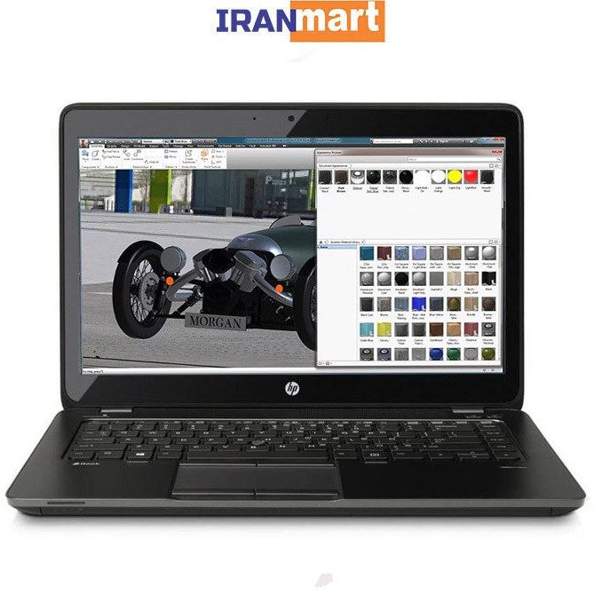 خرید و قیمت لپ تاپ استوک اچ پی HP ZBook 14 G2 - i7 8GB 256GSSD 1G