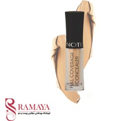 تصویر کانسیلر مایع فول کاور نوت در 4 رنگ Note Full Coverage Liquid Conceler