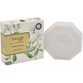 تصویر صابون گیاهی روشن‌کننده و نرم کننده میج (حاوی عصاره گل یاسمن) 