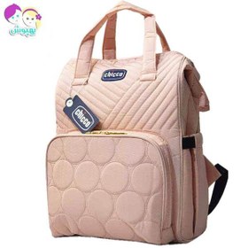 تصویر ساک لوازم نوزاد کوله پشتی دوخت دایره ای چیکو Chicco ا Baby accessories bag code:201039 Baby accessories bag code:201039