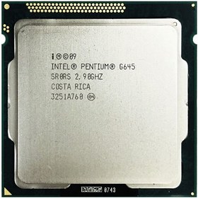 تصویر پردازنده اینتل Pentium Dual Core G645 (پردازنده CPU استوک)