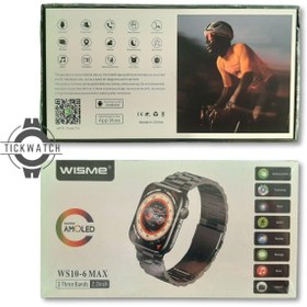 تصویر ساعت هوشمند طرح اپل واچ مدل WS10-6 Max WS10-6 Max Smartwatch