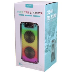 تصویر اسپیکر شارژی بلوتوثی مدل 1873 دو بلنگو Bluetooth rechargeable speaker 1873 du Belango