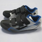 تصویر کفش دوچرخه سواری جاینت مدل BOLT رنگ سفید و سیاه 