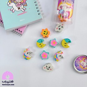 تصویر پک پاک کن سرمدادی 10 عددی فانتزی 