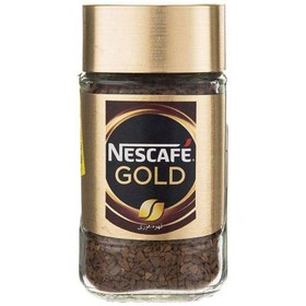 تصویر قهوه فوری نسکافه مدل گلد Nescafe Gold Instant Coffee 50g 