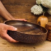 تصویر ظرف چوبی مدل پاو کد 010078 