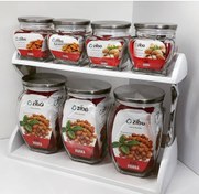 تصویر ست پاسماوری شیشه‌ای استنددار زیباسازان 