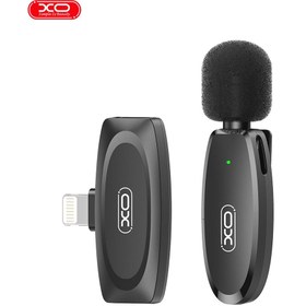 تصویر میکروفون یقه ای ایکس او لایتنینگ مدل MKF08B XO-MKF08B Wireless Microphone