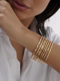 تصویر النگو دو رنگ 