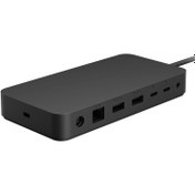 تصویر سرفیس داک تاندربولت 4 مدل Surface Dock Thunderbolt 4 T8H-00006 Microsoft Dock Thunderbolt 4 T8H-00006