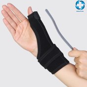 تصویر اُرتوز شست نئوپرن تک سایز ا Neoprene Thumb Spica Splint Neoprene Thumb Spica Splint